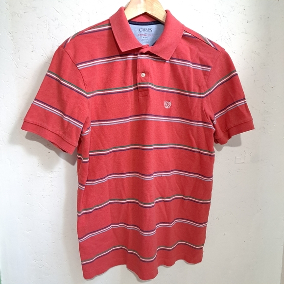 Chaps Other - Chaps | Red striped every day men's polo
